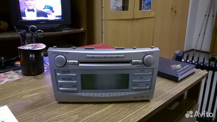 Головное аудио устройство тойота камри 40