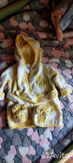 Халатик махровый для девочки