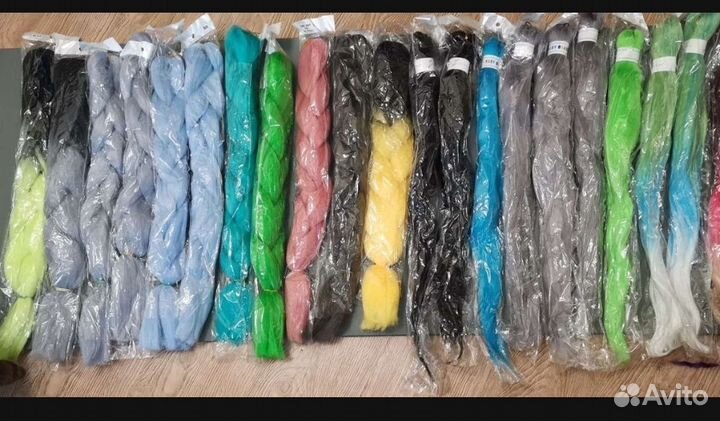 Канекалон в ассортименте