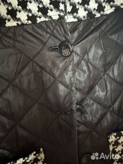 Стеганое пальто для девочки 140-146