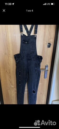 Комбинезон 42-44 джинсовый стрейч