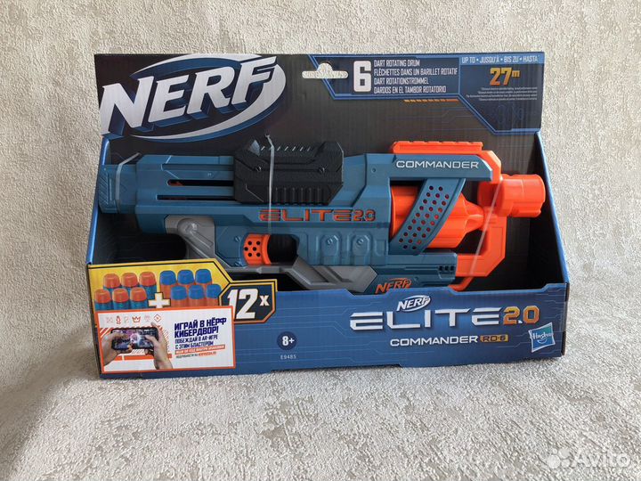 Бластер Nerf Коммандер Elite E9485
