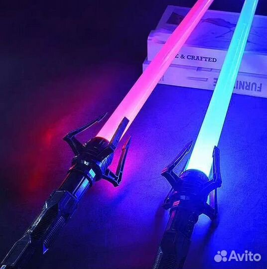 Световой лазерный меч Джедая (набор 2 шт.)