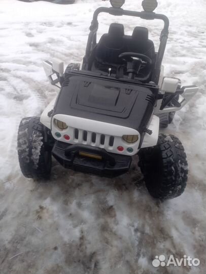 Детский электромобиль двухместный 4wd