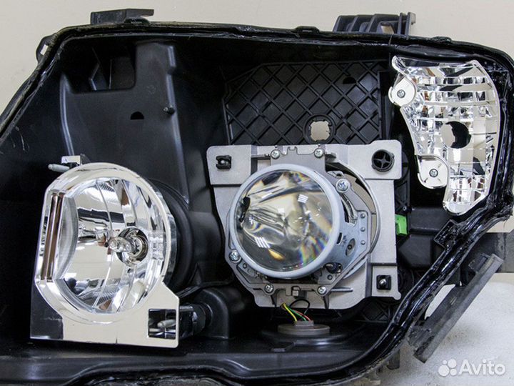 Линзы для фар Audi (Ауди) Hella 3r Biled Aozoom