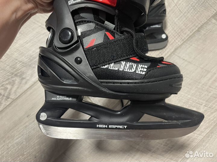 Коньки nordway детские раздвижные 26 31