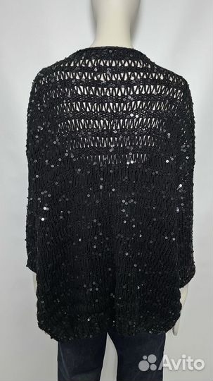 Кардиган вязаный с пайетками No name