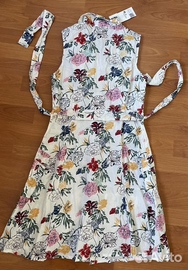 Сарафан платье в цветочек цветы colins