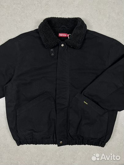 Джинсовые куртки Supreme шерпы в наличии 3 вида