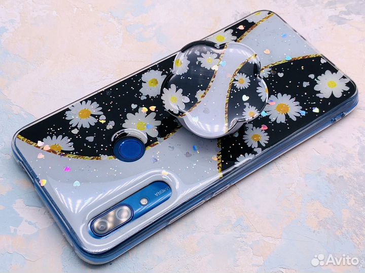 Чехол на samsung, honor, redmi силиконовый с попсо