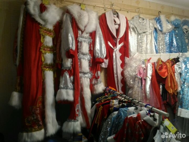 Костюм с мешком дед мороз