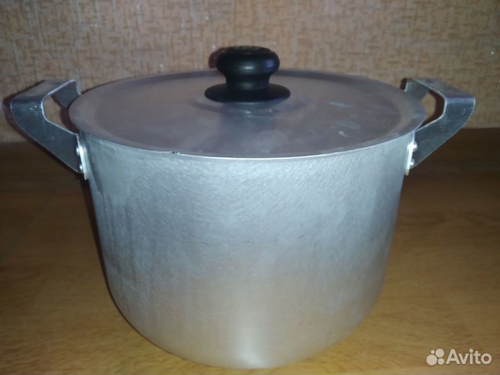 Кастрюли Kalitva алюминиевые (3л; 3,5л; 4,5л)