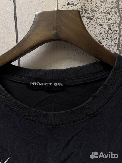 Футболка Project Gr Rare Black Logo Over Оригинал