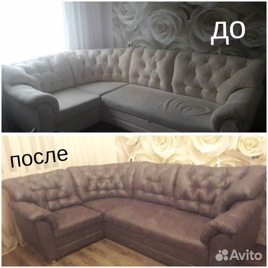 Перетяжка, обивка и ремонт мягкой мебели