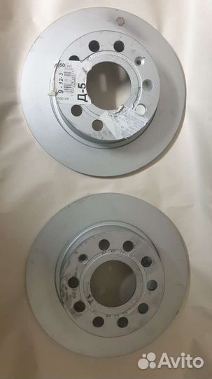 1K0615601AB Оригинальные задние тормозные диски