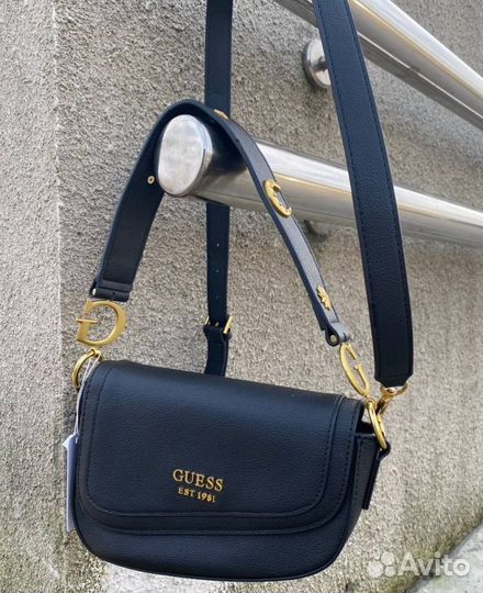 Сумка Guess седло dream черная