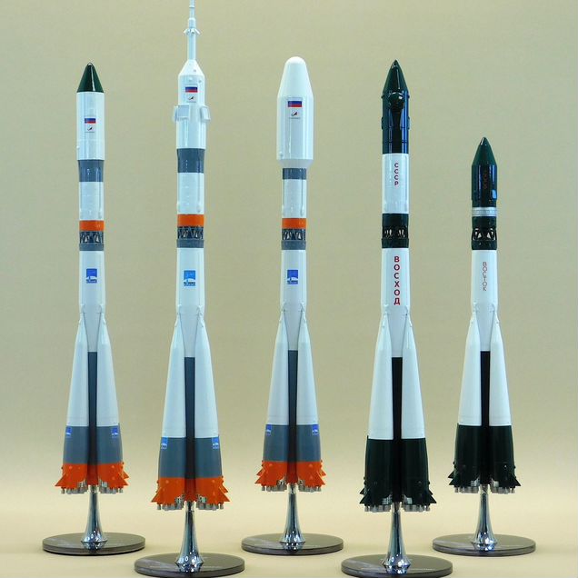 Модель космической ракеты