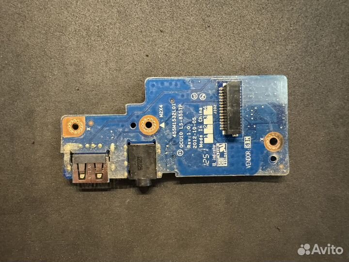 Плата USB Audio CardReader HP Spectre XT 15-4000