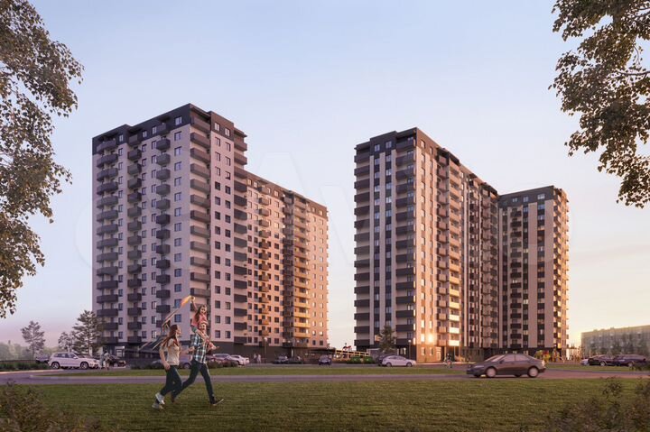1-к. квартира, 43,4 м², 5/16 эт.