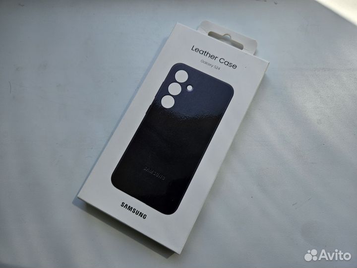 Leather Case Samsung Galaxy S24 кожанный