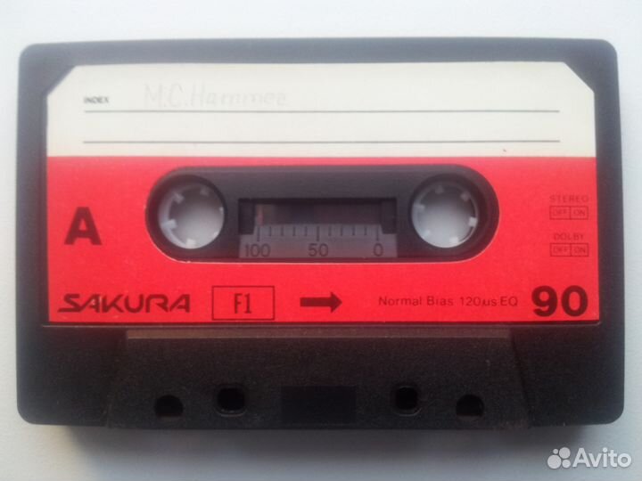 Аудиокассета Sakura FI 90 (б/у)