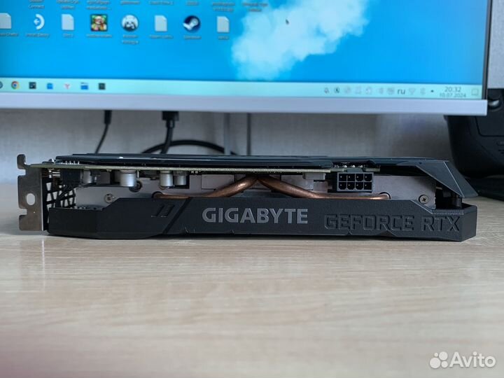 Видеокарта Gigabyte RTX 2060 6gb + гарантия