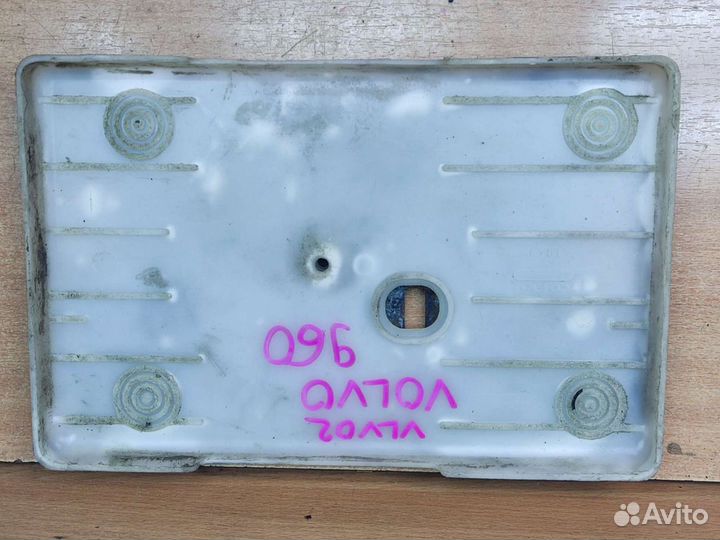 Площадка акб, Volvo 960