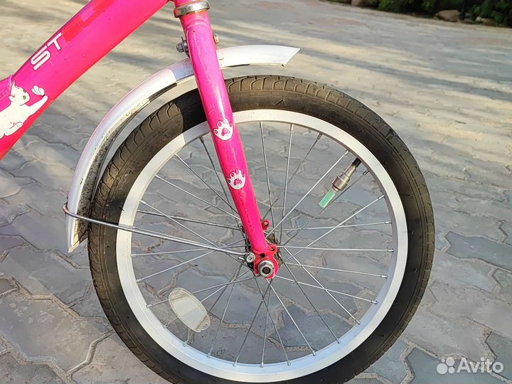 Велосипед детский 18 дюймов для девочки