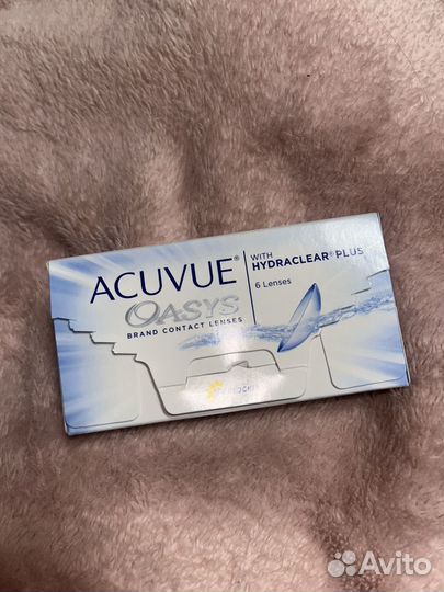 Линзы acuvue oasys -3,75