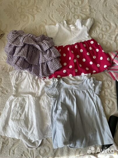 Вещи пакетом на девочку