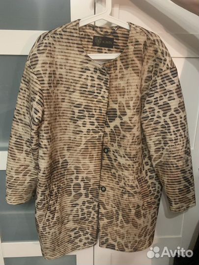 Легкий плащ-накидка, размер 48-50 оверсайз