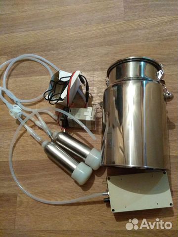 Новый Доильный аппарат для коз Ferma55