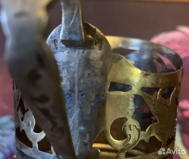 Подстаканник Кубачи, серебро