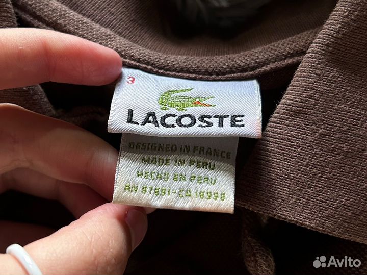 Поло Lacoste