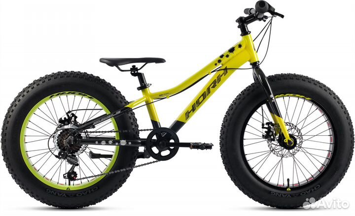 Велосипед horh bubble (2023) Yellow Sta258