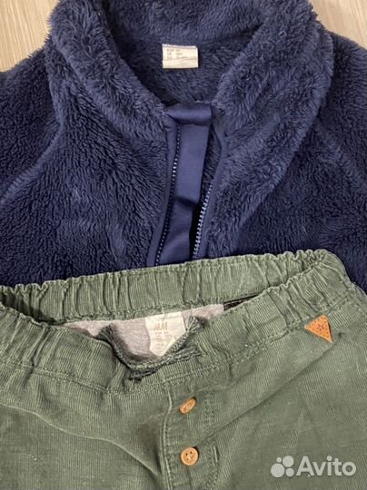 H&M для мальчика 86 размер джинсы, брюки, рубашка