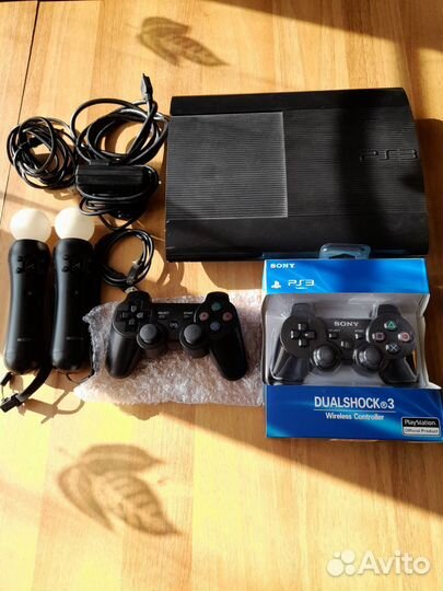 Sony Playstation 3 Super slim прошитая (86игр)