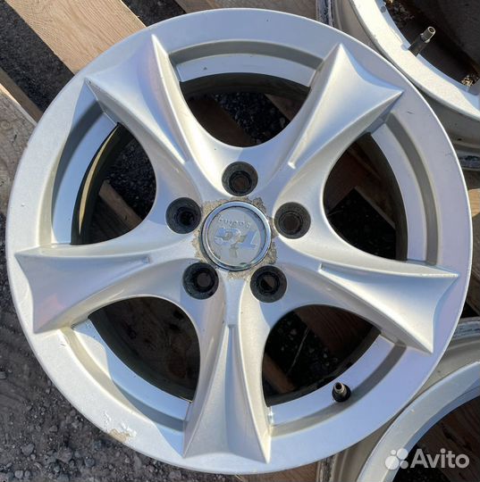 Литые диски R14 5x100 4 шт Polo, Corolla, Octavia