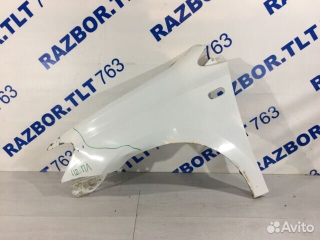 Крыло переднее левое volkswagen polo 5 1.6 мт седа