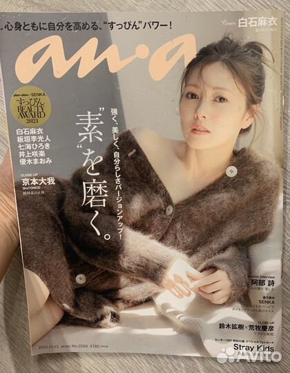 Журнал stray kids anan 2021