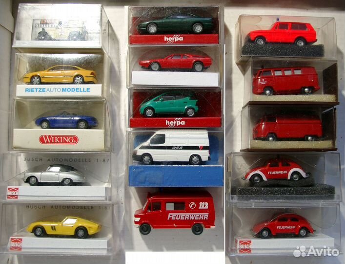 Легковые автомобили 1/87 - Самые разные
