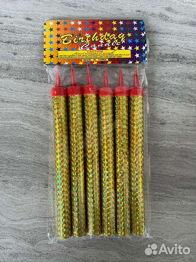 Свечи фонтан для торта