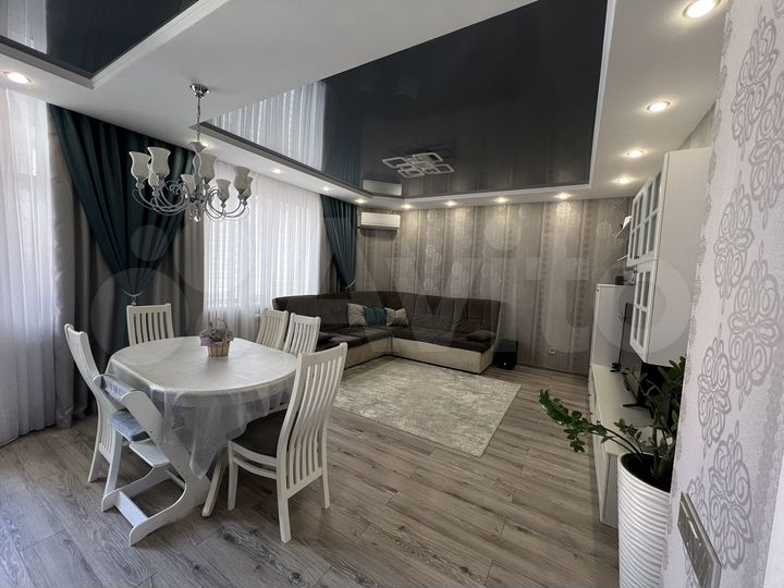 3-к. квартира, 77,4 м², 9/16 эт.