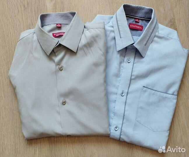 Продам рубашки на мальчика р. 140-146