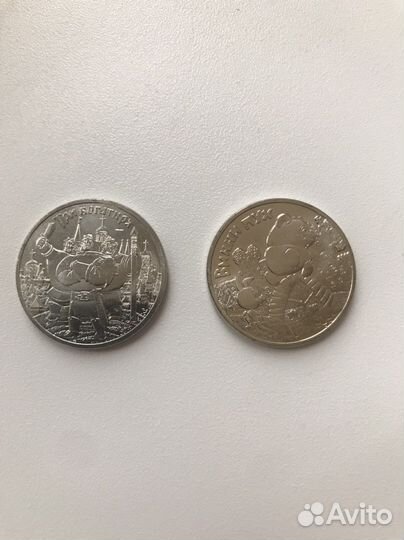 Монеты мультики