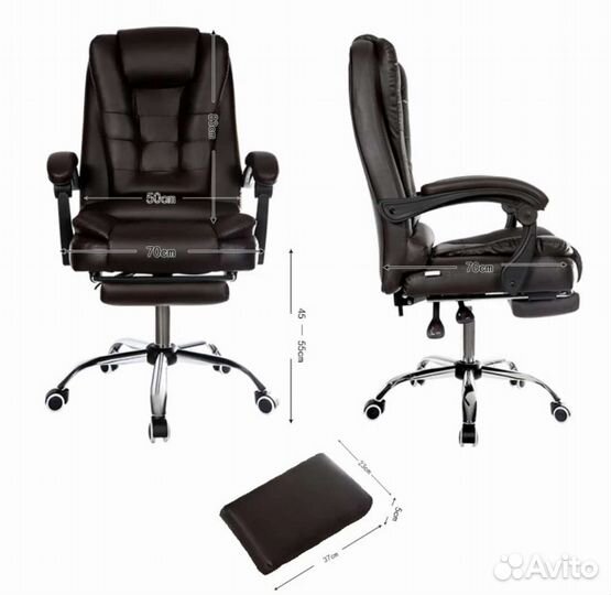 Кресло руководителя, компьютерное кресло/массажёр