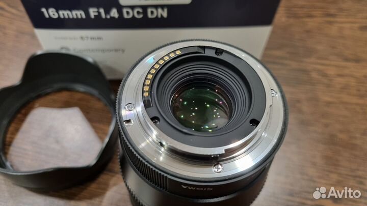 Sigma 16mm f1.4 sony e