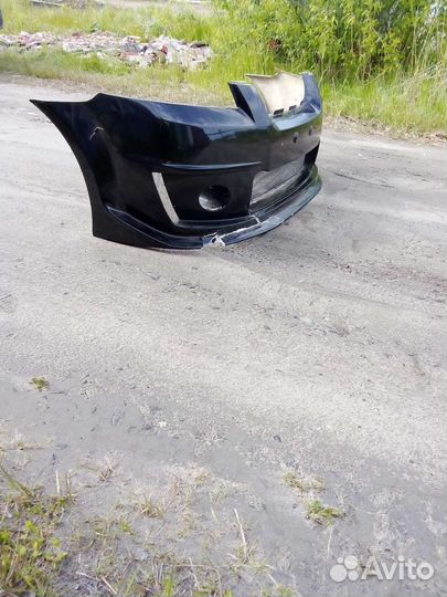 Бампер передний chevrolet aveo т 250