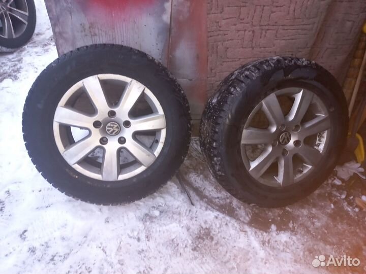 Колеса в сборе r17 зимние volkswagen