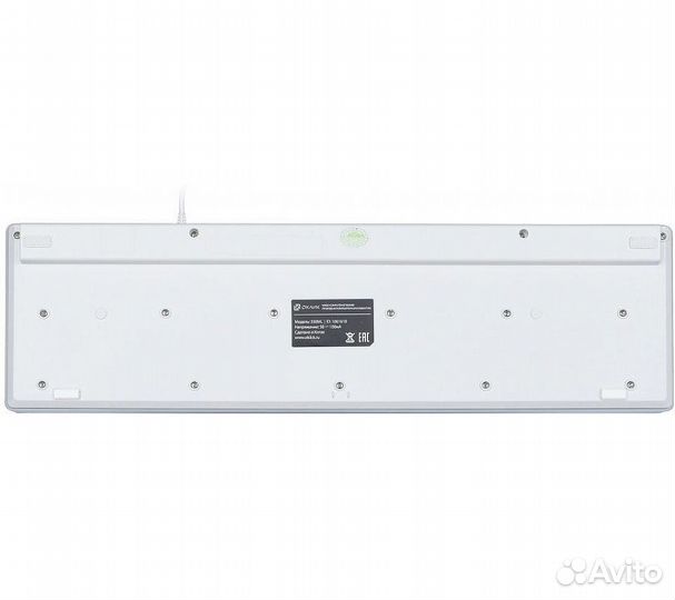 Клавиатура Оклик 550ML белый